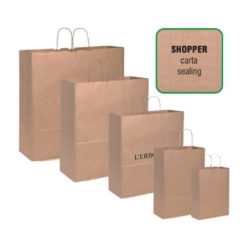 Shopper in carta sealing