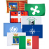 Bandiere comunali, regionali, enti pubblici ed organizzazioni